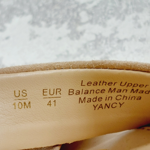 New Sam Edelman Yancy Nude Leather Ankle Strap Sandal  F353 - Picture 11 of 13